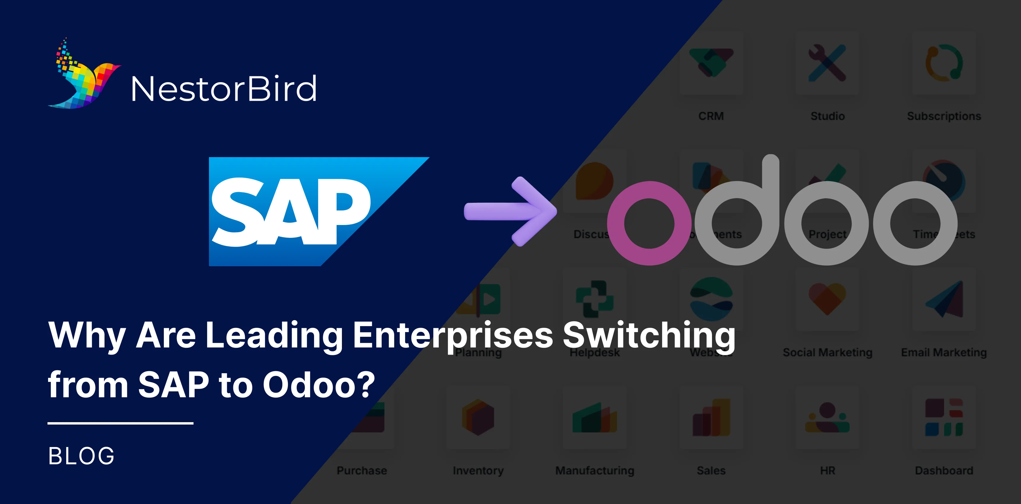 Why Are Leading Enterprises Switching from SAP to Odoo?