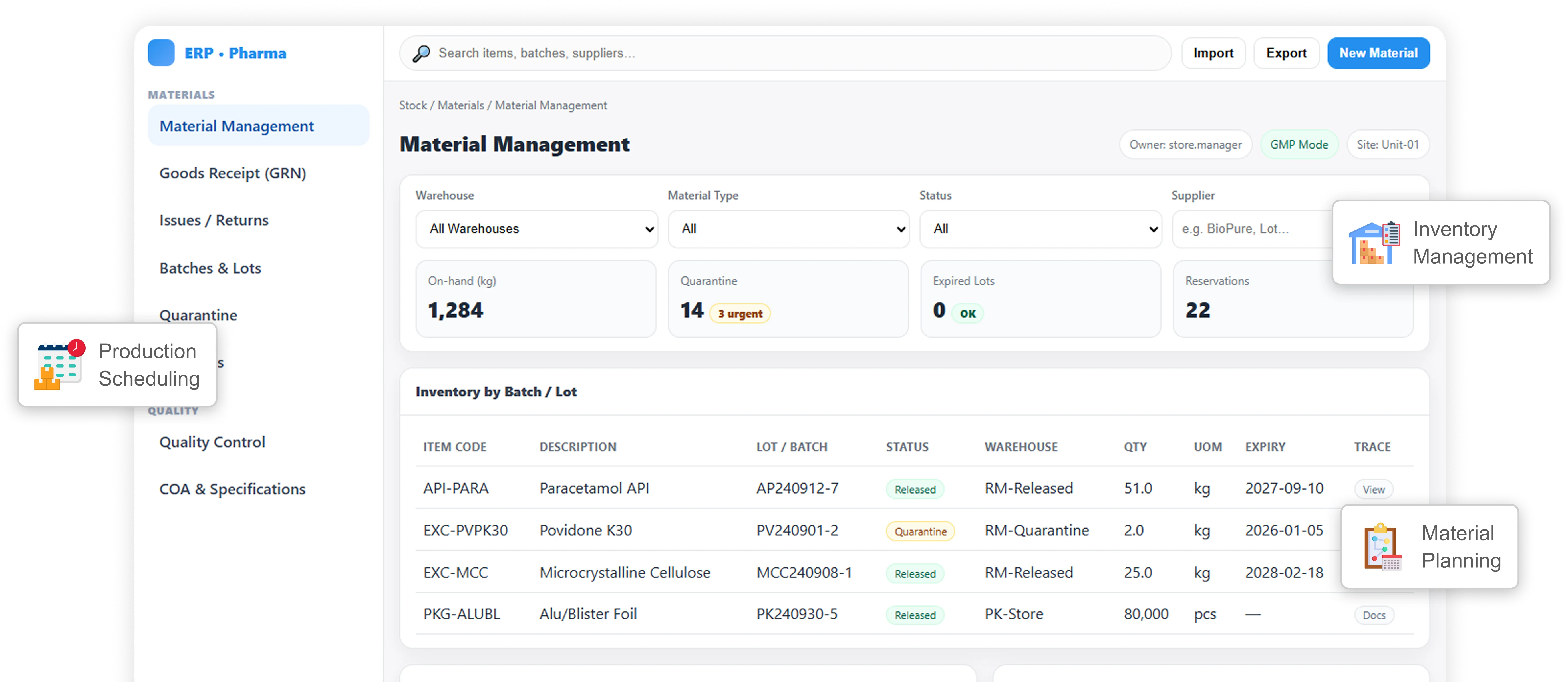 Tablet ERP Software